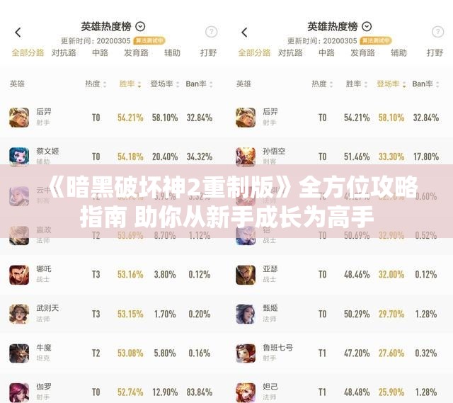 《暗黑破坏神2重制版》全方位攻略指南 助你从新手成长为高手
