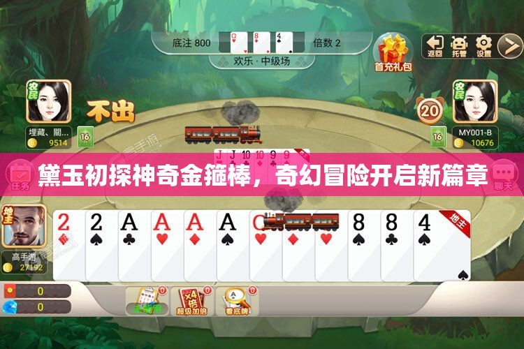 黛玉初探神奇金箍棒，奇幻冒险开启新篇章
