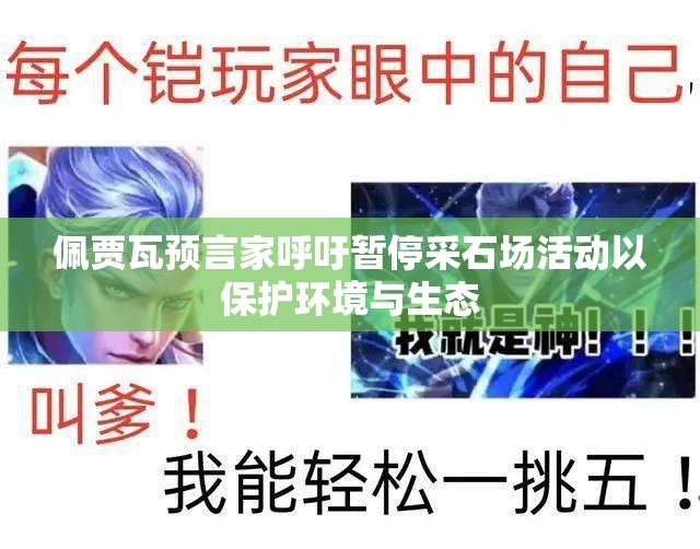 佩贾瓦预言家呼吁暂停采石场活动以保护环境与生态